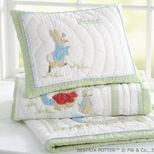 Pottery Barn Peter Rabbit Quilted Sham